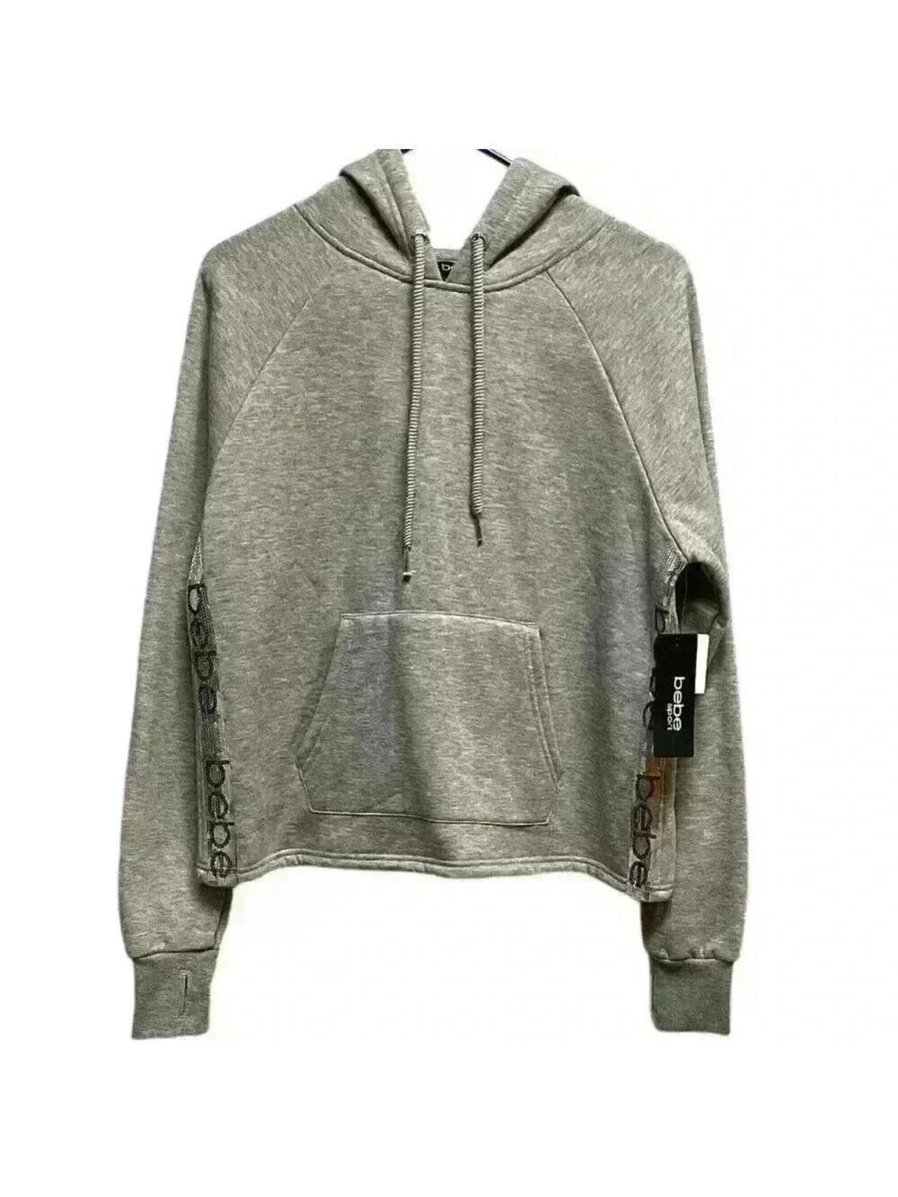 Bebe Sports Pullover Hoodie. Women’s Medium. New With Tags.